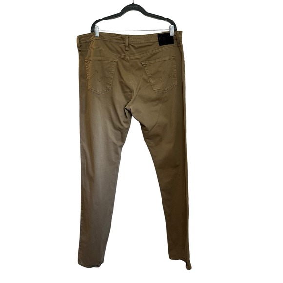 AG Adriano Goldschmied The Graduate SUD Tan Chino Soft Jeans sz 40x34 EUC - Picture 3 of 9